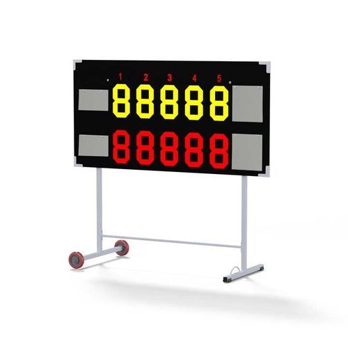 Anzeigetafel für den Innenraum - S25650 - SODEX SPORT - auf Rollen / tragbar