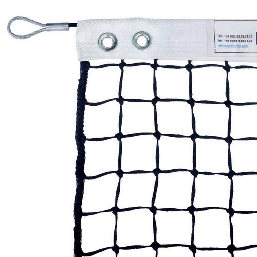 HDPE-Padelnetz - S26863 - SODEX SPORT - schwarz / 3 mm / für Außenbereich