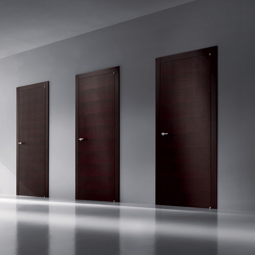 Tür für Innenbereich - ITALIAN : MIAMI - Dayoris doors - Holzfurnier / Laminat / einflügelig