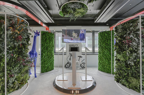 Stahl-Raumteiler - G-DIVIDERS - Greenmood - Schaumstoff / aus stabilisierten Pflanzen / für Büro