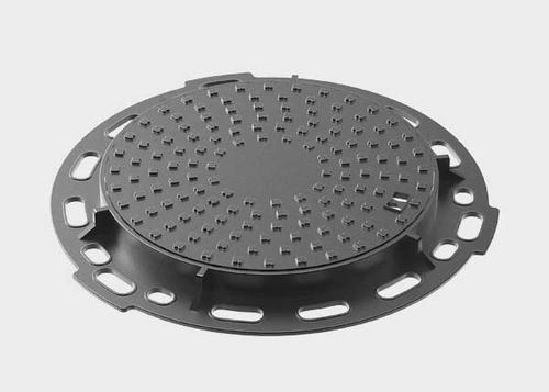 Gusseisen-Schachtdeckel - DEL TP5 - Novatilu - rund