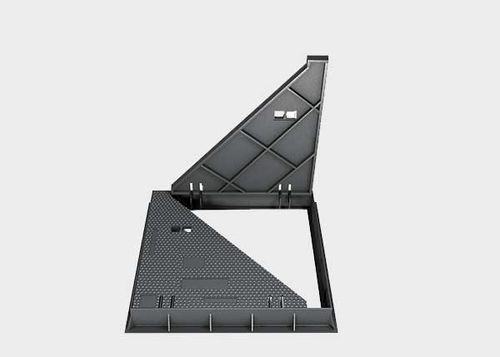 Gusseisen-Schachtdeckel - TAFO80 - Novatilu - quadratisch