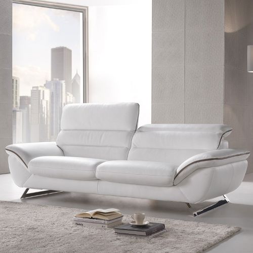 Modernes Sofa - CRUISE - VAMA Divani - Leder / schrägstellbar / mit Kopfstütze