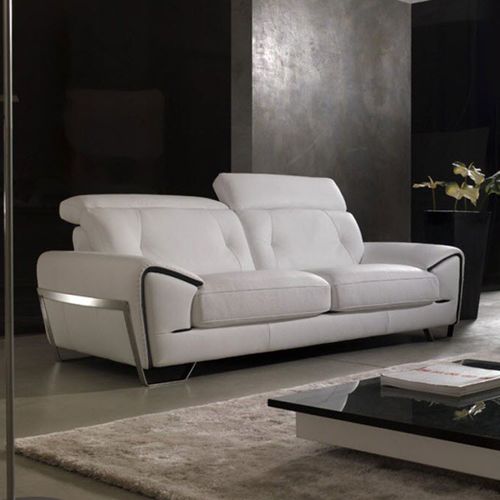 Modernes Sofa - ZOOM - VAMA Divani - Leder / schrägstellbar / mit Kopfstütze