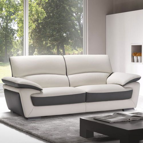 Modernes Sofa - NEWPORT - VAMA Divani - Leder / mehrfarbig / Zweisitzer