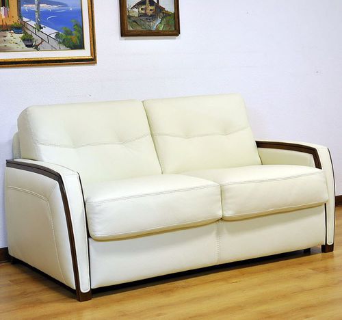 Bettsofa - LIDO C - VAMA Divani - modern / Leder / maßgefertigt
