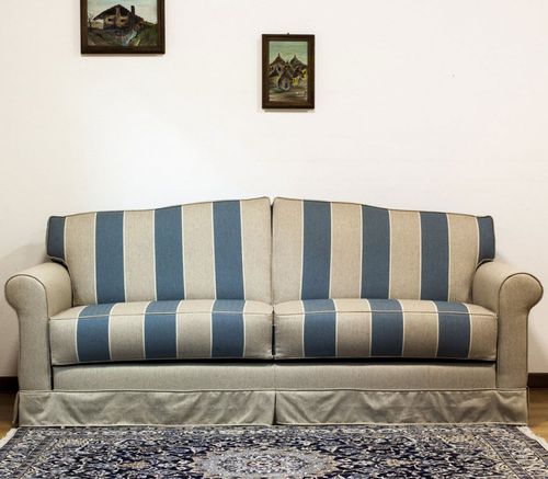 Bettsofa - GALLES - VAMA Divani - klassisch / Stoff / Leder