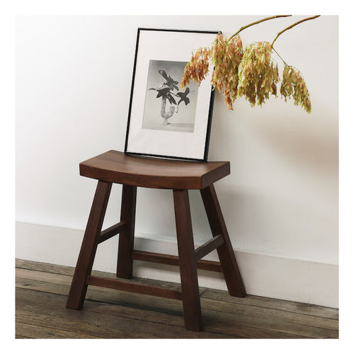 Moderner Hocker - SIGNATURE - CFOC - Eiche / lackiertes Holz / Pappel