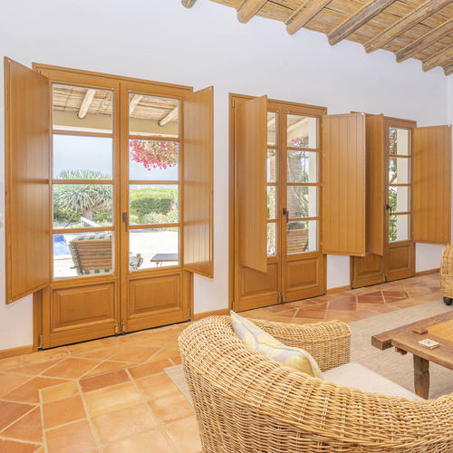 Einflügeliger Fensterladen - Mestre Raposa - Fenêtres et Portes - Lamellen / Holz / Holzoptik