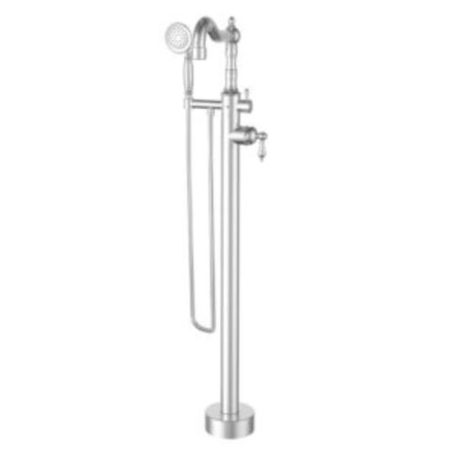 Badewannen-Einhebelmischer - ARDMORE™ - JACUZZI - bodenstehend / verchromter Messing / für Badezimmer