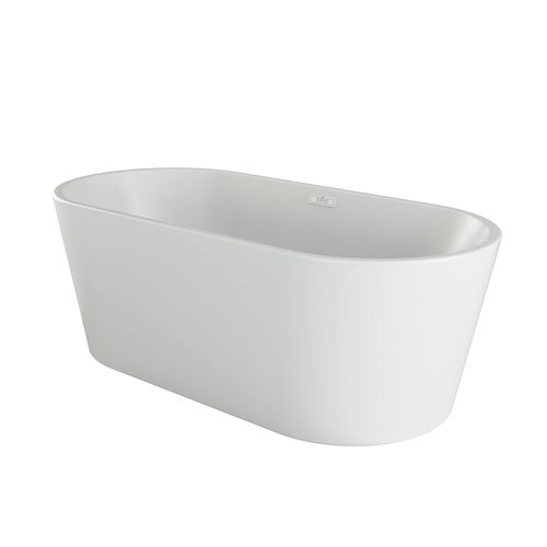Ovale Badewanne - CELESTE™ - JACUZZI - freistehend / für Wohnungen / Acryl