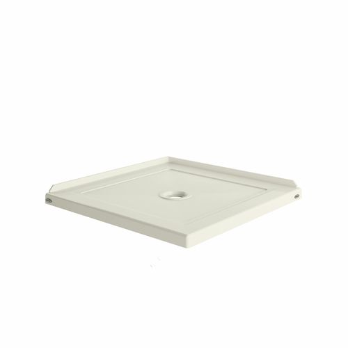Duschwanne für Eckeinbau - CATALINA® - JACUZZI - Einbau / Acryl / maßgefertigt