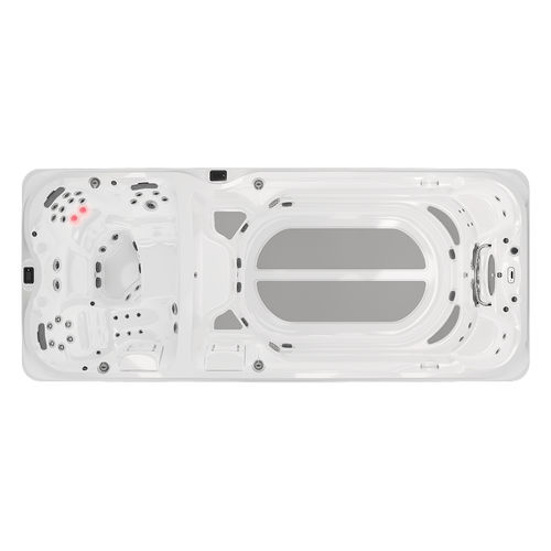 Swim Spa / einbaufähig - J-19DT POWERPRO™ - JACUZZI - rechteckig / 1 Platz / Acryl