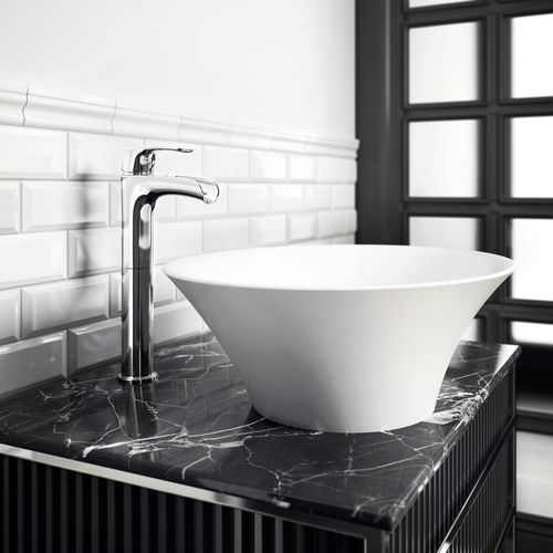 Aufsatzwaschtisch - ROSALIA® - JACUZZI - Mineralwerkstoff / Mattfinish / Einzel