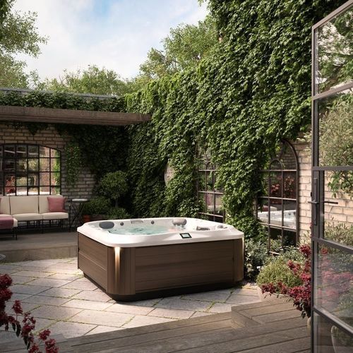 Whirlpool zum Aufstellen - J-335&trade; - JACUZZI - quadratisch / Sechssitzer / Acryl