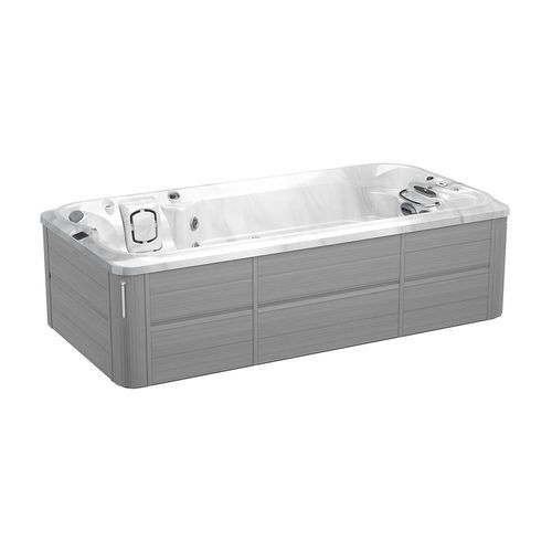 Schwimm-Hot-Tub / zum Aufstellen - J-16 POWERPRO&reg; - JACUZZI - rechteckig / Viersitzer / galvanisiertem Stahl