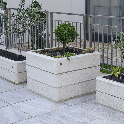 Faserbeton-Pflanzkübel - 226 - Encho Enchev - ETE - Hochleistungsbeton / Marmor / Granit