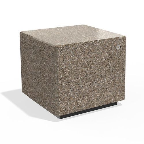 Moderner Hocker - 268-O - Encho Enchev - ETE - Hochleistungsbeton / glasfaserverstärkter Beton / Gestell aus Faserbeton