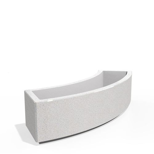 Hochleistungsbeton-Pflanzkübel - 268-Q - Encho Enchev - ETE - Marmor / Granit / gebogen