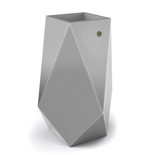 Edelstahl-Pflanzkübel - 301 - Encho Enchev - ETE - quadratisch / modern / für öffentliche Bereiche
