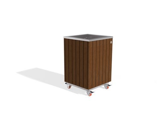Metall-Pflanzkübel - 299 - Encho Enchev - ETE - Holz / für öffentliche Bereiche / für städtische Bereiche