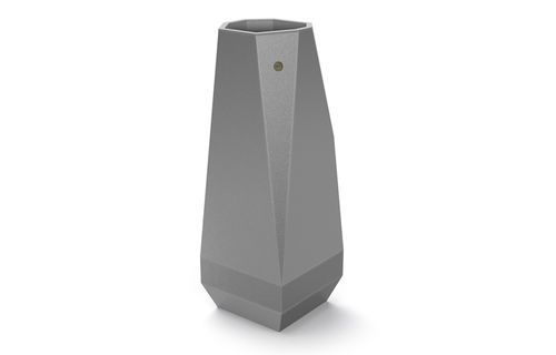Edelstahl-Pflanzkübel - 311 - Encho Enchev - ETE - Metall / modern / für öffentliches Schwimmbad