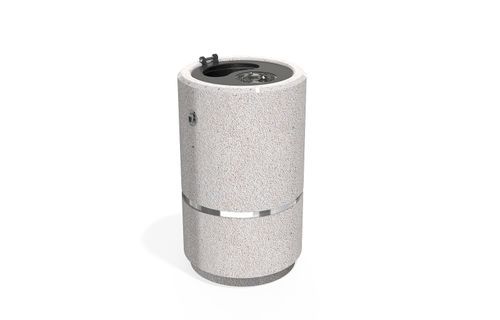 Park-Abfallbehälter - 353 - Encho Enchev - ETE - Hochleistungsbeton / Marmor / Beton