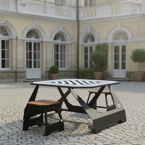 Shuffleboard-Tisch / für Außenbereich - 386 - Encho Enchev - ETE - modern / für Parkplätze / für Spielplätze