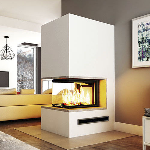 Kit-Kamin - HI-Pure Extra 3PLUh - desayo - Holz / selbsttragend / für Wandmontage