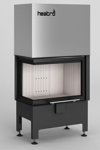Doppelseitiger Kamineinsatz - Heatro 55LH 9KW - desayo - Holz / Stahl / modern