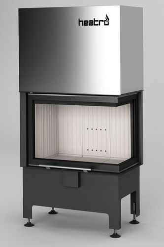 Eckkamineinsatz - Heatro 55PH 9KW - desayo - Holz / Stahl / modern