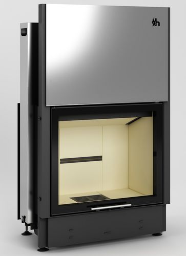 Holz-Kamineinsatz - Volcano DTh - desayo - Stahl / modern / CE-zertifiziert