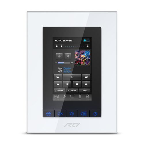 Touchscreen für Konferenz - KX3 - Remote Technologies Incorporated (RTI) - für multifunktionales Hausautomationssystem / für Sicherheitssysteme / wandmontiert