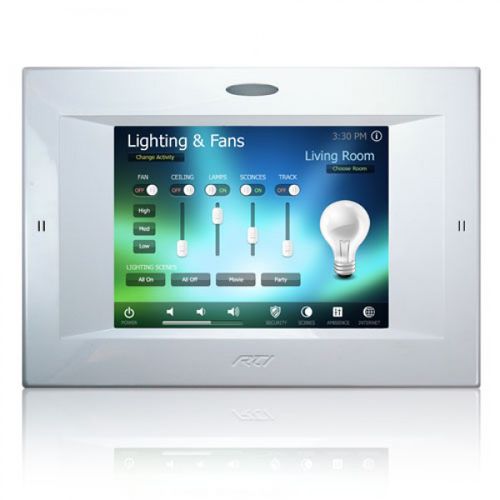 Touchscreen für multifunktionales Hausautomationssystem - K4 - Remote Technologies Incorporated (RTI) - für Audio-Hausautomationssystem / wandmontiert