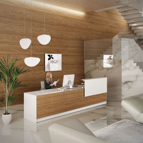 Modulare Empfangstheke - B05 - GIBAM SHOPS SPA - Holz