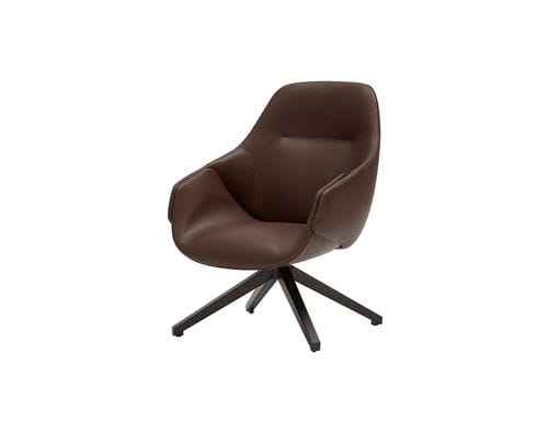 Moderner Sessel - ANITA - SP01 design - Leder / Stoff / Esche