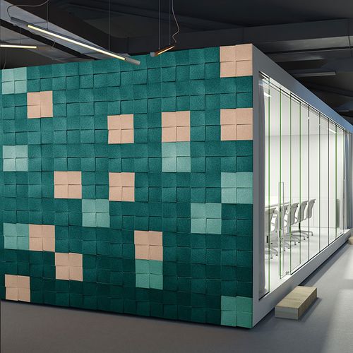 Innenwandverkleidung - CHOCK - Muratto - Kork / 3D / 3D-Effekt