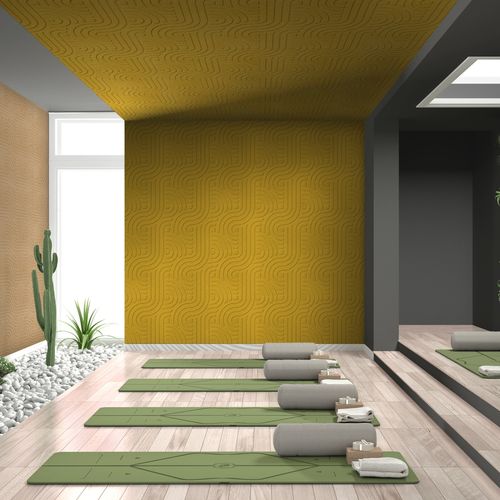 Innenwandverkleidung - WAVE - Muratto - Kork / 3D / 3D-Effekt