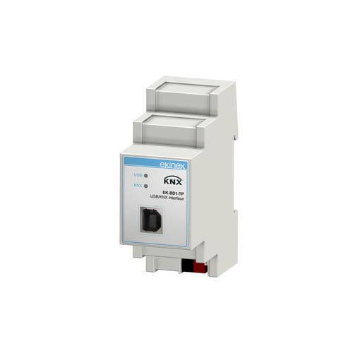 Schnittstellenmodul für Gateway - EK-BD1-TP - ekinex® - DIN-Schiene / KNX / USB