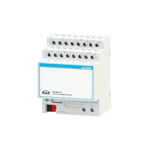 Lüftungsregler für Lüftungssystem - EK-HB1-TP - ekinex® - für Heizsystem / KNX