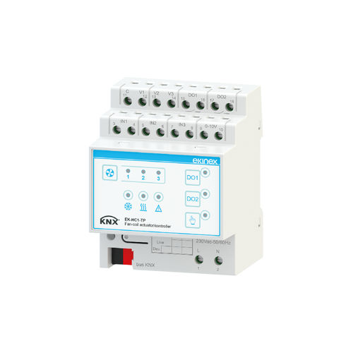Lüftungsregler für Lüftungssystem - EK-HC1-TP - ekinex® - für Heizsystem / KNX