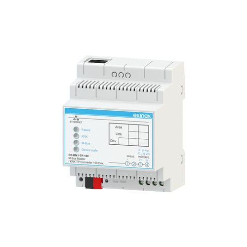 Schnittstellenmodul für Gateway - EK-BM1-TP-20 - ekinex® - DIN-Schiene / KNX