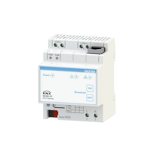 Schnittstellenmodul für Gateway - EK-BG1-TP - ekinex® - DIN-Schiene / KNX / Ethernet