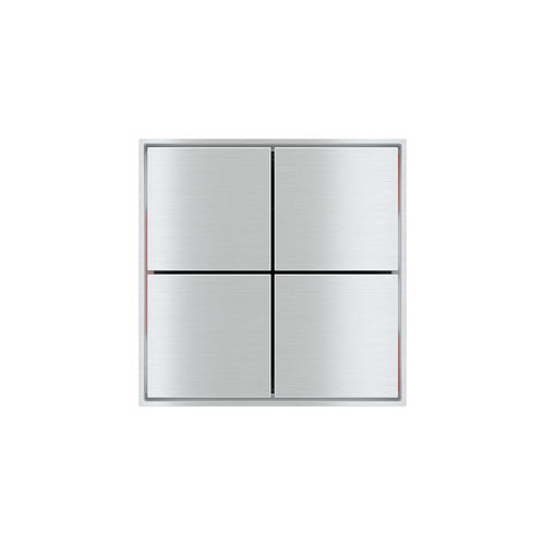Schalter für Hausautomationssystem - EK-ED2-TP - ekinex® - für Rollläden / Druck / Aufputz