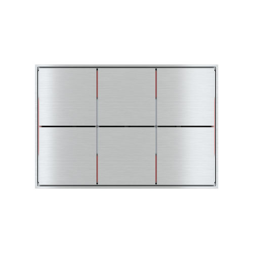 Schalter für Hausautomationssystem - EK-EH2-TP - ekinex® - für Rollläden / Druck / Aufputz