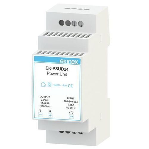 AC/DC-Stromversorgung - EK-PSUD24 - ekinex® - DC/DC / für DIN-Schiene / gesteuert