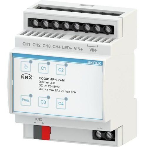 Dimmermodul - EK-GD1-TP-4-LV-M - ekinex®
