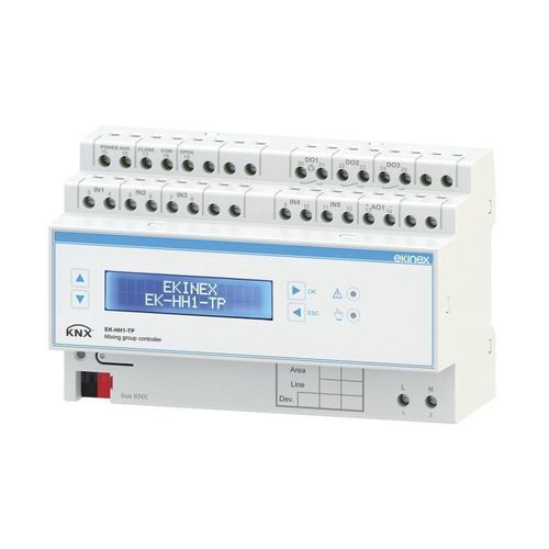 DIN-Schiene-Heizungsregler - EK-HH1-TP - ekinex® - und Kühl- / für Fußbodenheizung / ventilgesteuert
