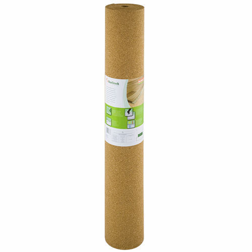 Elastische Trittschalldämmung / Rollen - Barlinek - Kork / für Parkett / hochwiderstandsfähig