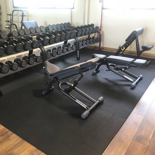 Recyclinggummi-Bodenbelag - PAV HD - Ken bio srl - für den Innenraum / für Fitnessstudio / für sportliche Aktivität